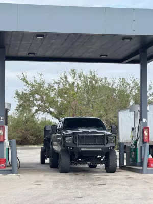 FORD F250-350 1999-2004 with PRECISION FRONT W.I.Y.KIT STANDARD installed