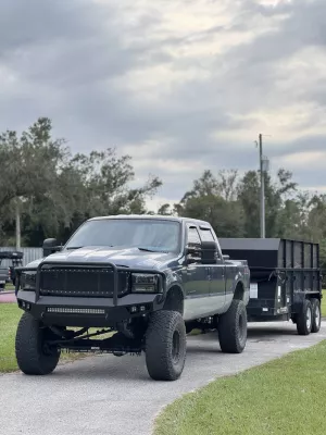 FORD F250-350 1999-2004 with PRECISION FRONT W.I.Y.KIT STANDARD installed