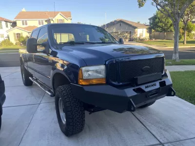 FORD F250-350 1999-2004 with CLASSIC FRONT W.I.Y.KIT OFFROAD installed