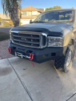 FORD F250-350 1999-2004 with CLASSIC FRONT W.I.Y.KIT OFFROAD installed