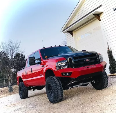 FORD F250-350 1999-2004 with PRECISION FRONT W.I.Y.KIT STANDARD installed