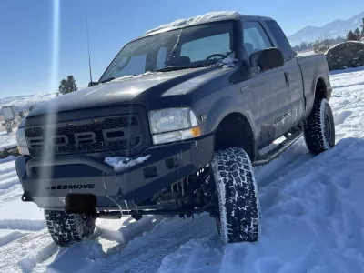 FORD F250-350 1999-2004 with CLASSIC FRONT W.I.Y.KIT STANDARD installed