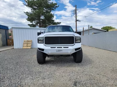 FORD F250-350 2005-2007 with PRECISION FRONT Weld It Yourself STANDARD installed
