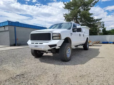 FORD F250-350 2005-2007 with PRECISION FRONT Weld It Yourself STANDARD installed
