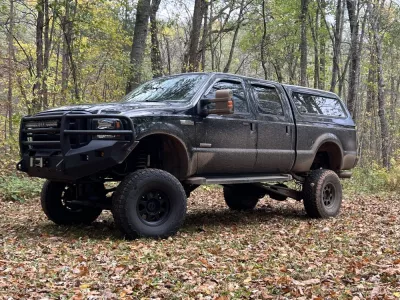 FORD F250-350 2005-2007 with CLASSIC FRONT Weld It Yourself Offroad installed