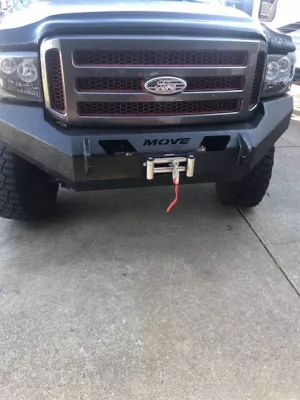 FORD F250-350 2005-2007 with CLASSIC FRONT Weld It Yourself Offroad installed