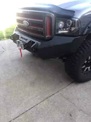 FORD F250-350 2005-2007 with CLASSIC FRONT Weld It Yourself Offroad installed