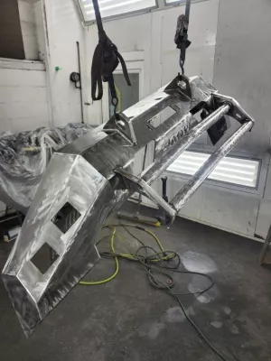 FORD F250-350 2005-2007 with CLASSIC FRONT Weld It Yourself Offroad installed