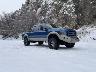 FORD F250-350 2005-2007 with CLASSIC FRONT W.I.Y.KIT STANDARD installed