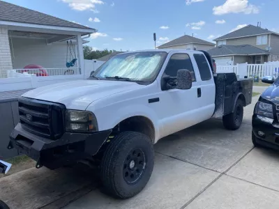 FORD F250-350 2005-2007 with CLASSIC FRONT Weld It Yourself STANDARD installed