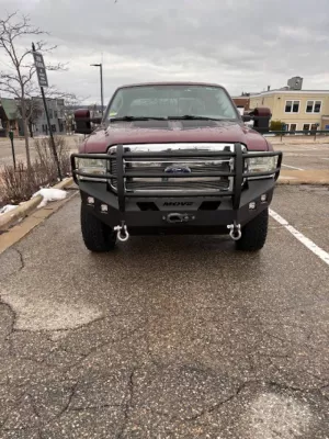 FORD F250-350 2005-2007 with CLASSIC FRONT Weld It Yourself Offroad installed