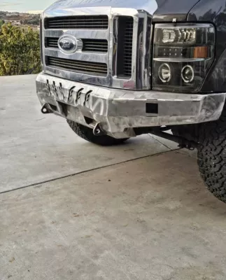 FORD F250-350 2008-2010 with FALCON FRONT Weld It Yourself STANDARD installed