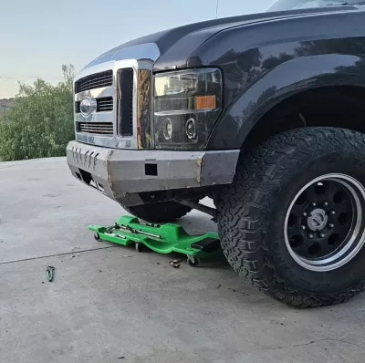 FORD F250-350 2008-2010 with FALCON FRONT Weld It Yourself STANDARD installed