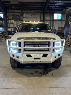 FORD F250-350 2008-2010 with CLASSIC FRONT Weld It Yourself Offroad installed