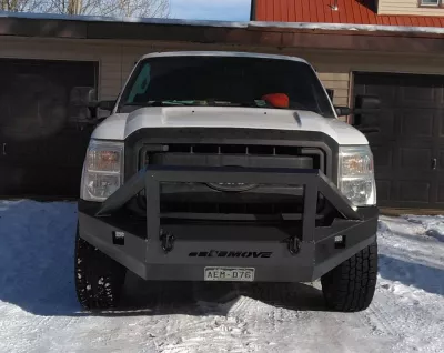 FORD F250-350 2011-2016 with CLASSIC FRONT W.I.Y.KIT STANDARD installed