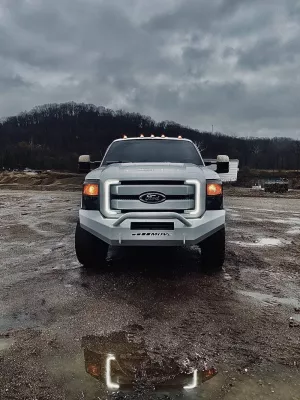 FORD F250-350 2011-2016 with CLASSIC FRONT W.I.Y.KIT STANDARD installed