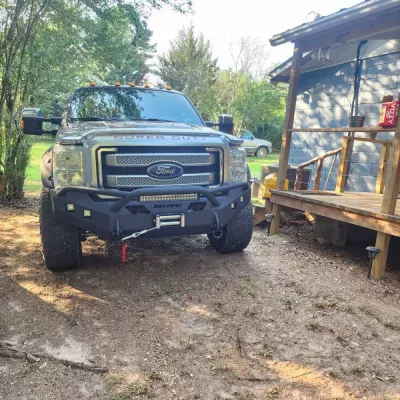 FORD F250-350 2011-2016 with CLASSIC FRONT W.I.Y.KIT OFFROAD installed