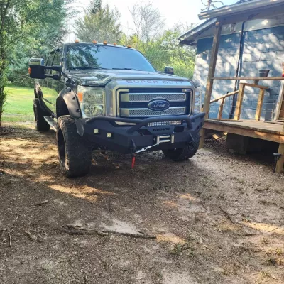 FORD F250-350 2011-2016 with CLASSIC FRONT W.I.Y.KIT OFFROAD installed
