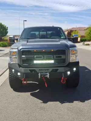 FORD F250-350 2011-2016 with CLASSIC FRONT W.I.Y.KIT OFFROAD installed