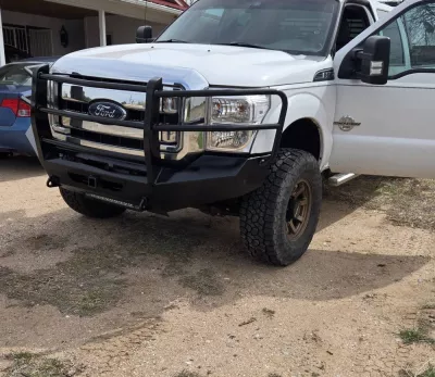 FORD F250-350 2011-2016 with PRECISION FRONT W.I.Y.KIT STANDARD installed