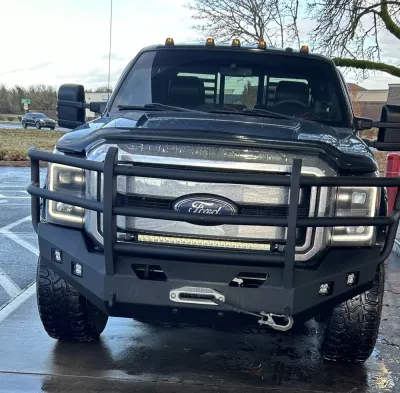 FORD F250-350 2011-2016 with CLASSIC FRONT W.I.Y.KIT OFFROAD installed