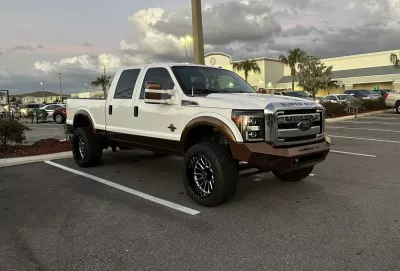FORD F250-350 2011-2016 with PRECISION FRONT W.I.Y.KIT STANDARD installed