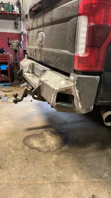 FORD F250-350 2017-2019 with CLASSIC REAR W.I.Y.KIT STANDARD installed