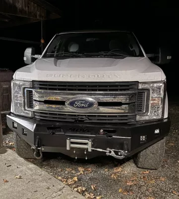 FORD F250-350 2017-2019 with CLASSIC FRONT W.I.Y.KIT OFFROAD installed