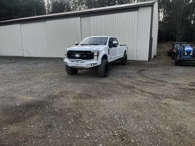 FORD F250-350 2017-2019 with PRECISION FRONT W.I.Y.KIT STANDARD installed