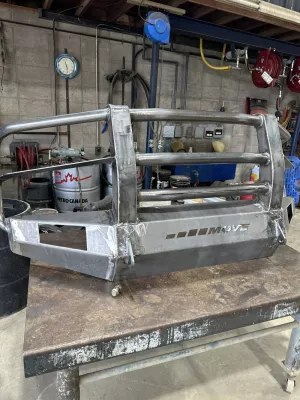 FORD F250-350 2017-2019 with CLASSIC FRONT W.I.Y.KIT STANDARD installed