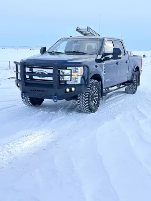 FORD F250-350 2017-2019 with CLASSIC FRONT W.I.Y.KIT STANDARD installed