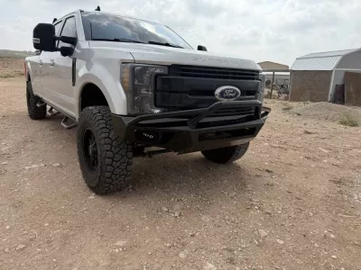 FORD F250-350 2017-2019 with PRECISION FRONT W.I.Y.KIT STANDARD installed