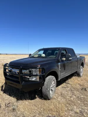 FORD F250-350 2017-2019 with CLASSIC FRONT Weld It Yourself STANDARD installed