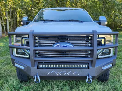 FORD F250-350 2020-2022 with CLASSIC FRONT W.I.Y.KIT STANDARD installed