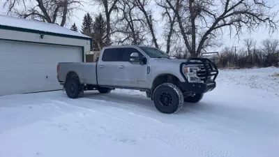 FORD F250-350 2020-2022 with CLASSIC FRONT W.I.Y.KIT STANDARD installed