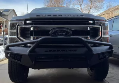 FORD F250-350 2020-2022 with PRECISION FRONT W.I.Y.KIT STANDARD installed