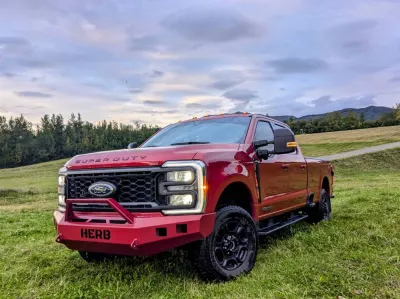 FORD F250-350 2023-2026 with CLASSIC FRONT W.I.Y.KIT STANDARD installed