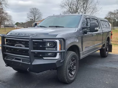 FORD F250-350 2023-2026 with PRECISION FRONT W.I.Y.KIT STANDARD installed