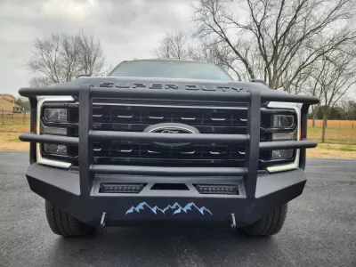 FORD F250-350 2023-2026 with PRECISION FRONT W.I.Y.KIT STANDARD installed