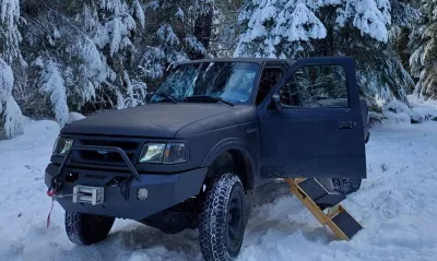 FORD RANGER 1993-1997 with CLASSIC FRONT Weld It Yourself STANDARD installed