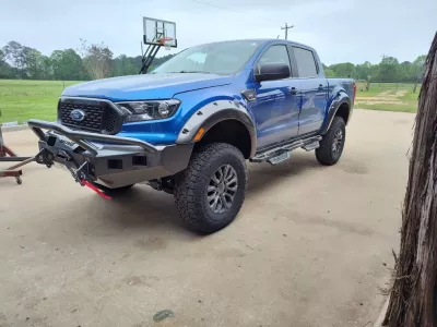 FORD RANGER 2019-2023 with CLASSIC FRONT Weld It Yourself Offroad installed
