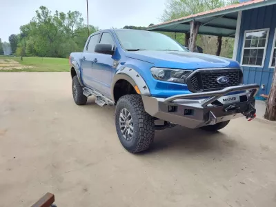 FORD RANGER 2019-2023 with CLASSIC FRONT Weld It Yourself Offroad installed