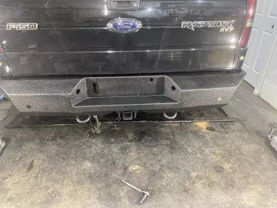 FORD RAPTOR 2009-2014 with CLASSIC REAR Weld It Yourself STANDARD installed