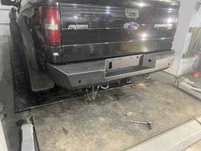 FORD RAPTOR 2009-2014 with CLASSIC REAR Weld It Yourself STANDARD installed