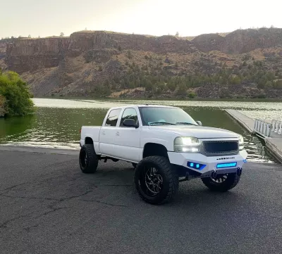 GMC 1500 2003-2007 with PRECISION FRONT W.I.Y.KIT STANDARD installed