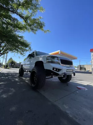 GMC 1500 2003-2007 with PRECISION FRONT W.I.Y.KIT STANDARD installed