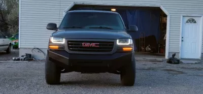 GMC 1500 2003-2007 with CLASSIC FRONT W.I.Y.KIT STANDARD installed
