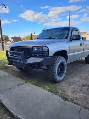 GMC 1500 1999-2002 with PRECISION FRONT W.I.Y.KIT STANDARD installed