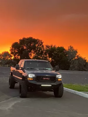 GMC 1500 1999-2002 with PRECISION FRONT W.I.Y.KIT STANDARD installed