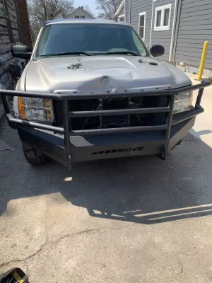 GMC 1500 2007.5-2013 with CLASSIC FRONT W.I.Y.KIT STANDARD installed